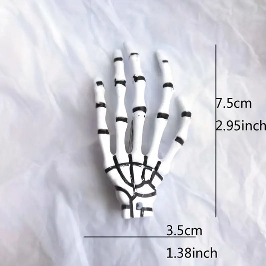 1/2pcs Girls Handmade Skeleton Claws