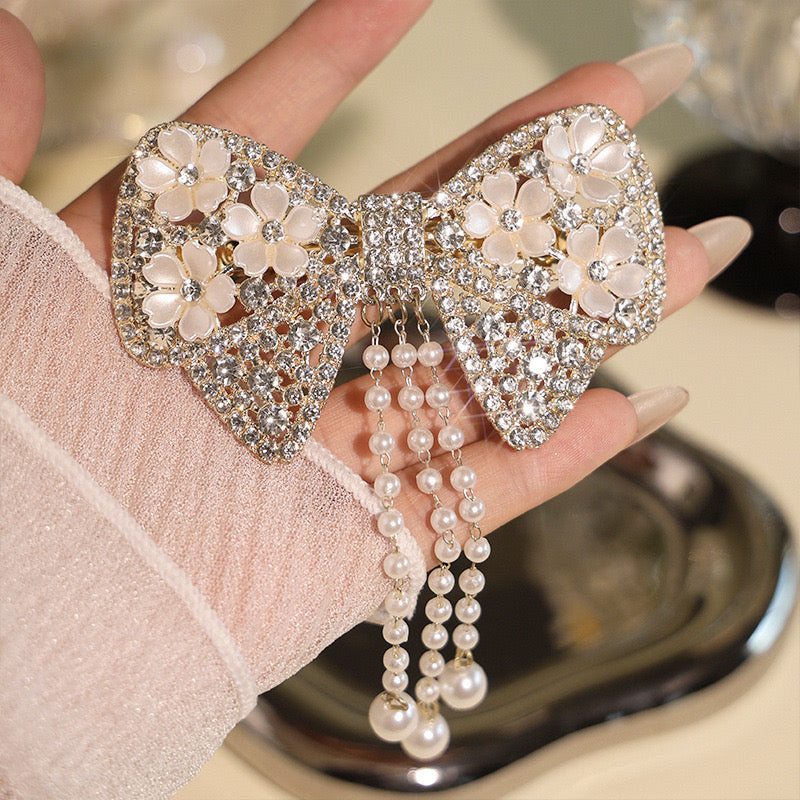 Flora Fae Bow Hair Clip