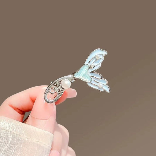 Offshore Babe Pearl Hair Clip (handmade)