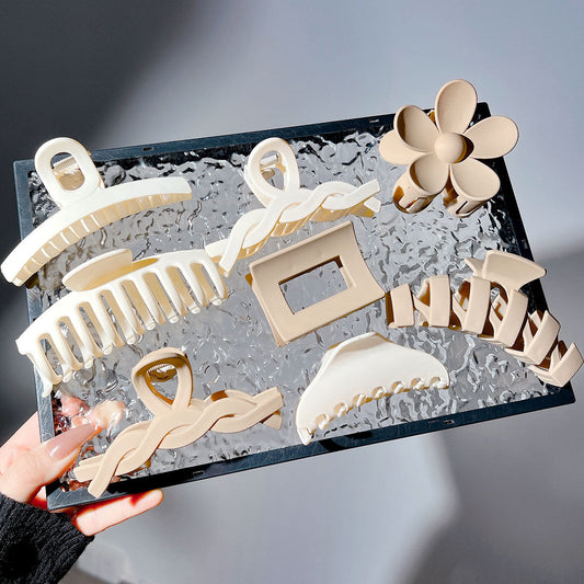 Nude Mood Claw Clip Combo