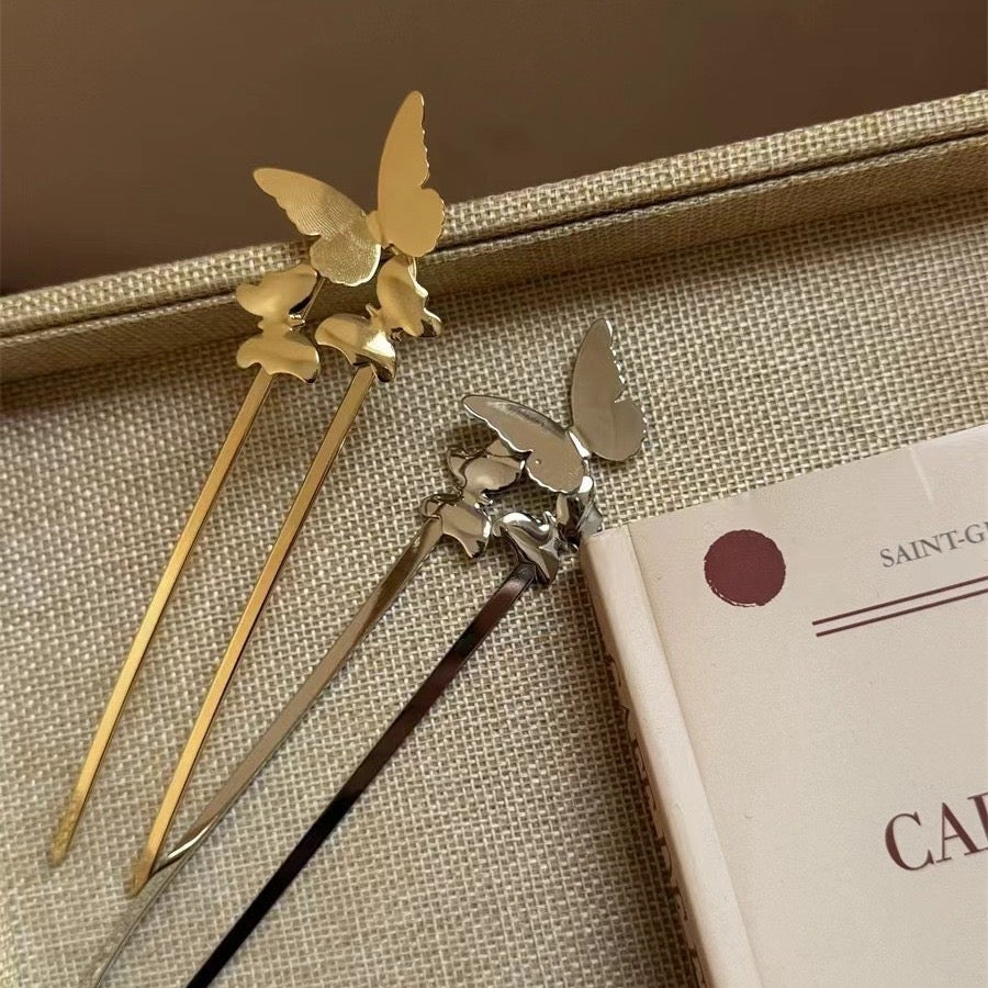 Butterfly Bae Chinese Style Bun Stick