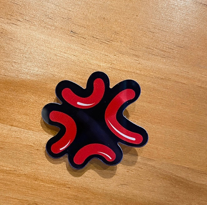 Viral Angry Anime Hair Clip