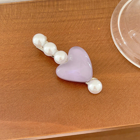 Sweet-pea Pearl Hair Clip