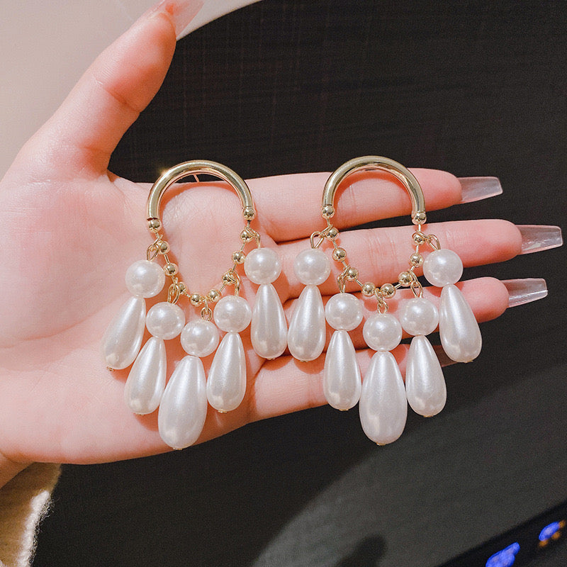 Paparazzi Pearl Earrings