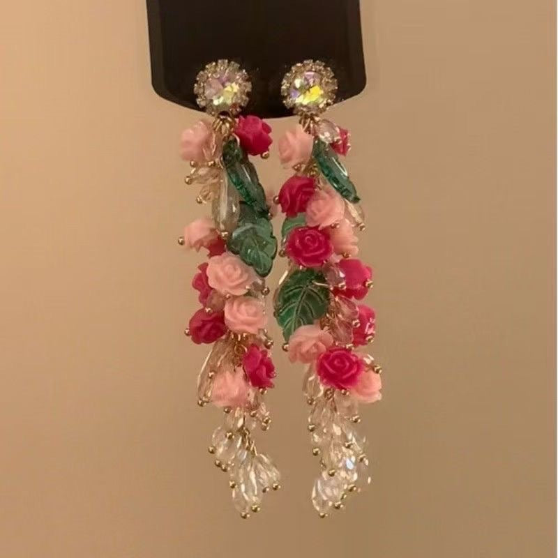 Sabrina Spring Tassel Earrings