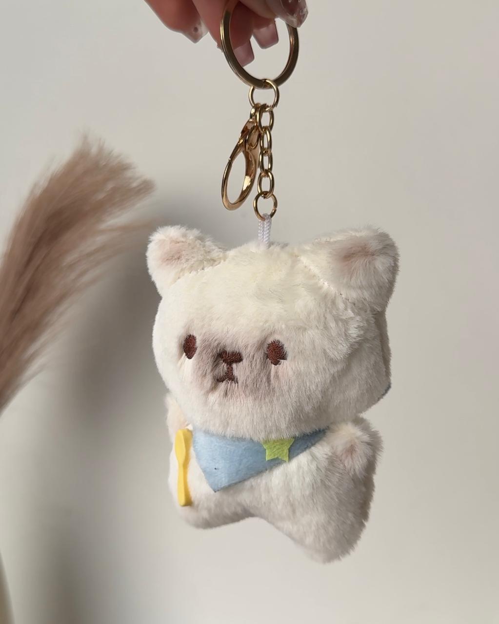 Mr. Fluffy Cute Bag Charm