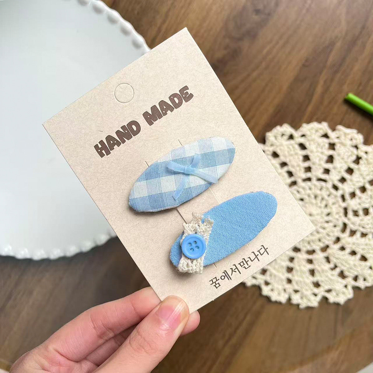 Lil Blue Things! Hair Clips