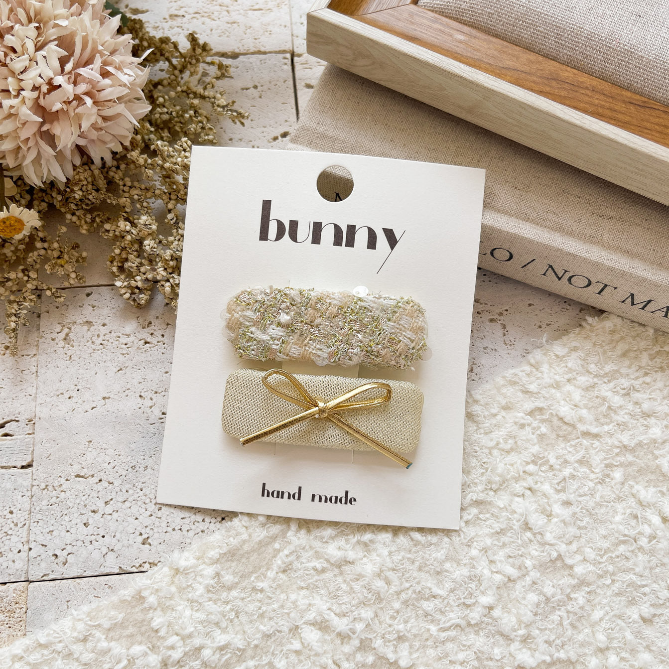 Cozy Cupid Hair Clips