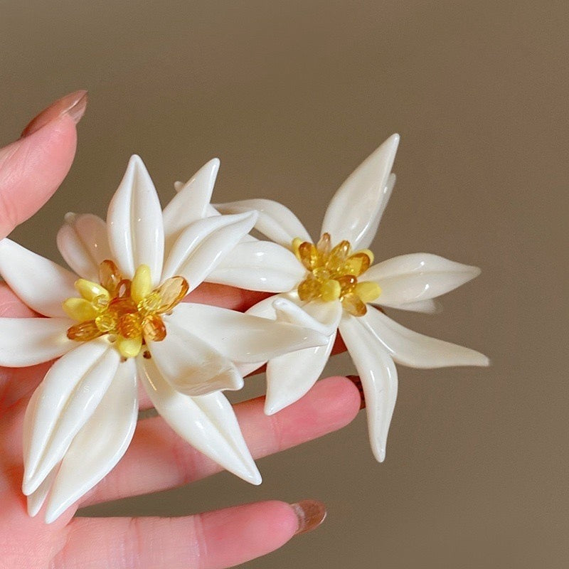 She’s on Vacation! Flower Earrings