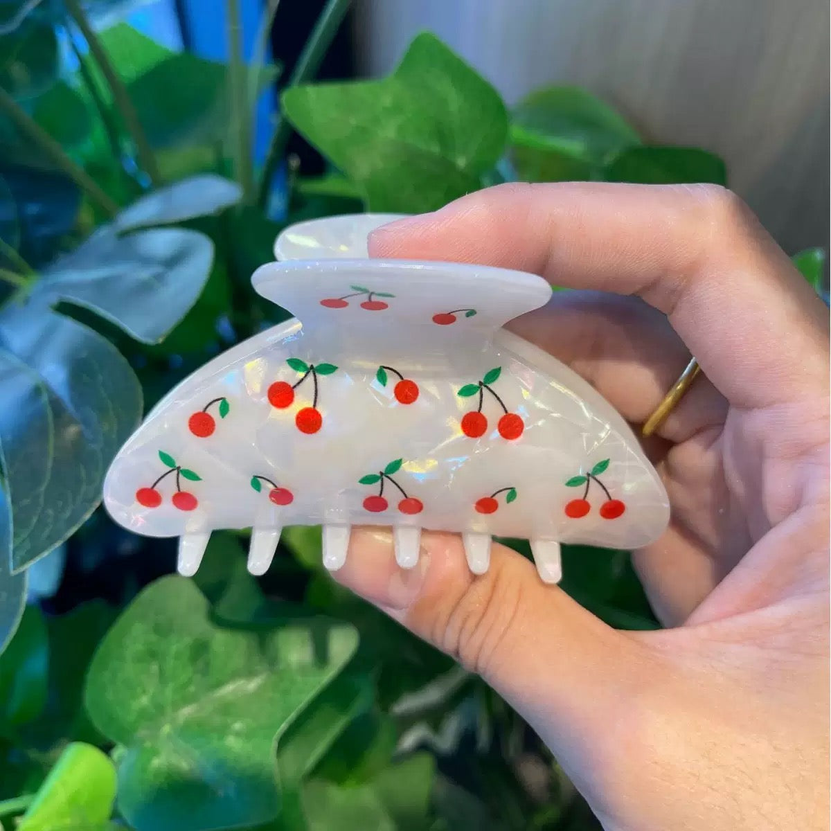 Cherry Season Claw Clip