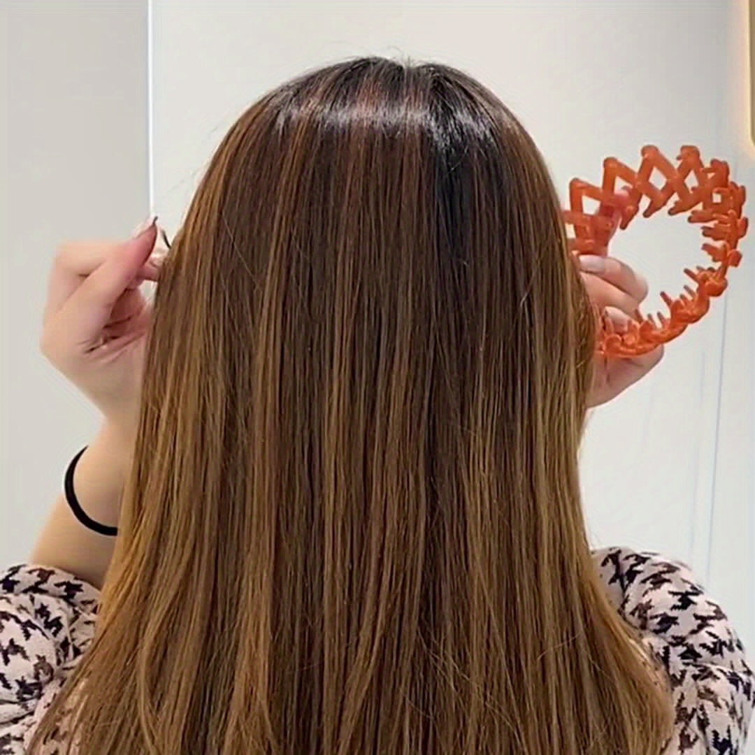 7pcs Velvet Bird's Nest Magic Hair Clips