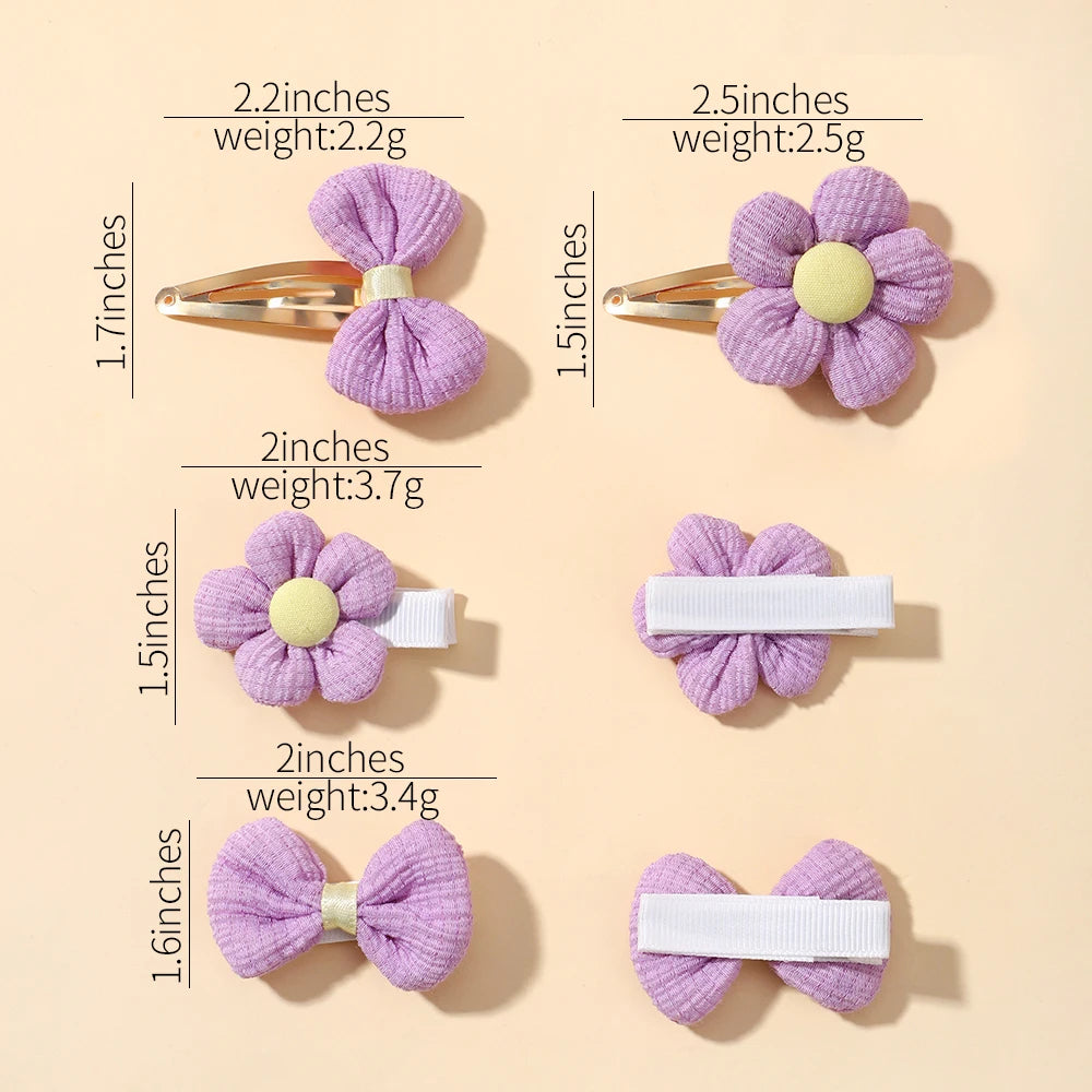 Zara Hair Clip - 8pcs/set