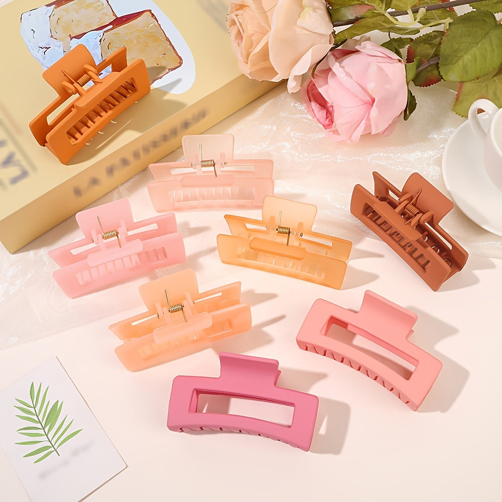 4pcs Rectangle Claw Clips