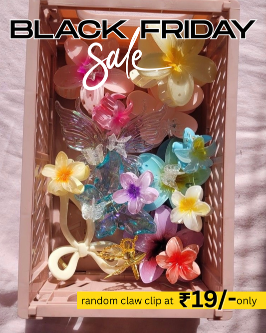 Random Hair Claw Clip