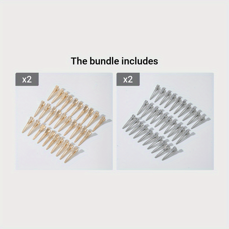 30pcs Metal Hair Clips