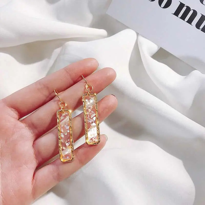 Born to Shine Resin  Earrings