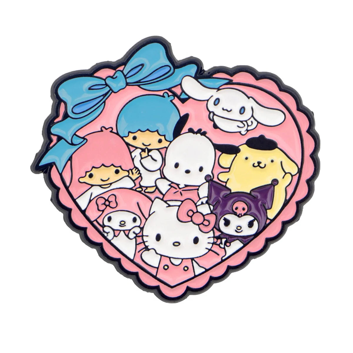 Anime Enamel Pin Cartoon White Dog Brooches For Women Hat Lapel Pin Backpack Bags Badges Party Gifts Clothing Accessories