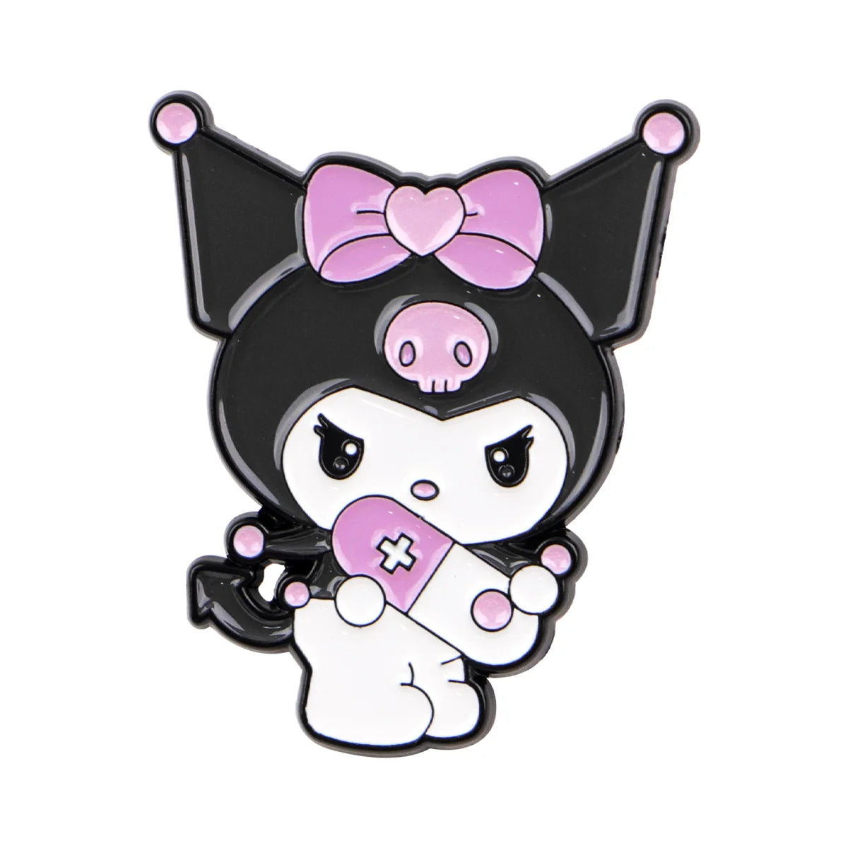 Anime Enamel Pin Cartoon White Dog Brooches For Women Hat Lapel Pin Backpack Bags Badges Party Gifts Clothing Accessories