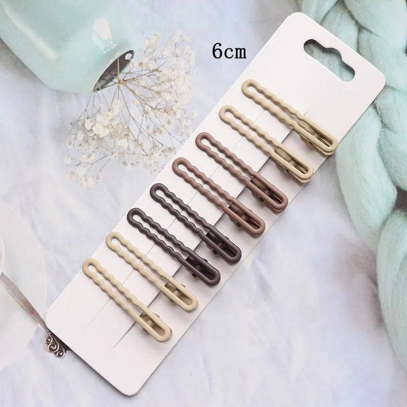 Simmy Hair Clips - 8Pcs/Set