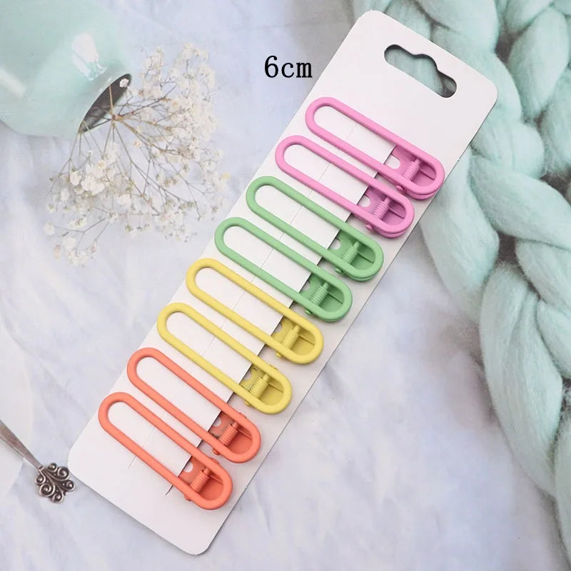 Simmy Hair Clips - 8Pcs/Set