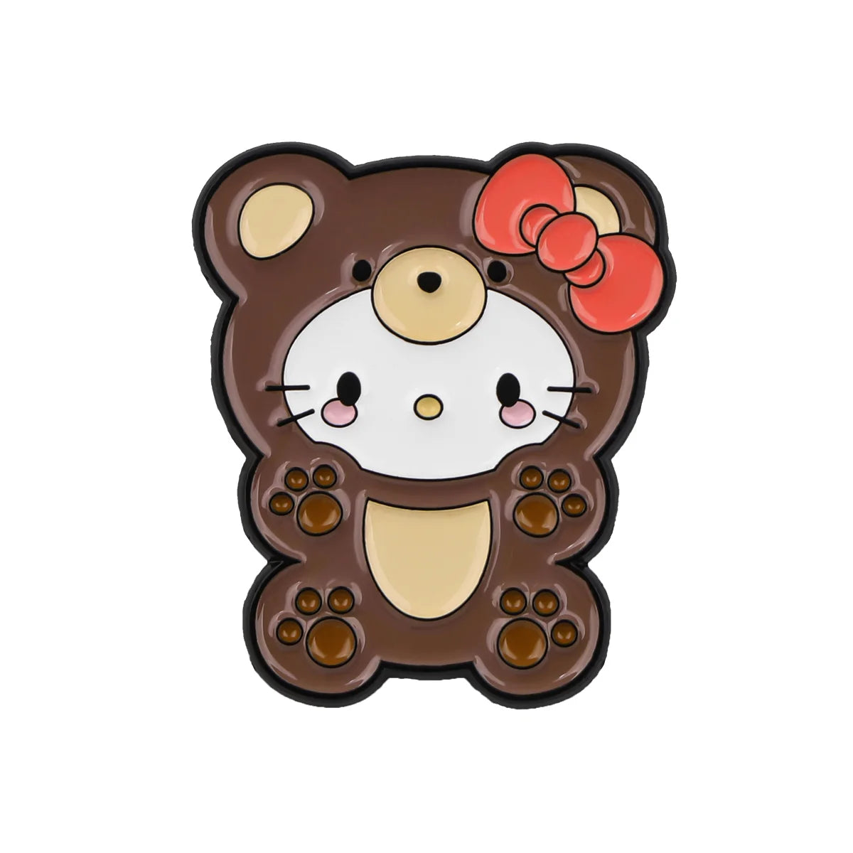 Anime Enamel Pin Cartoon White Dog Brooches For Women Hat Lapel Pin Backpack Bags Badges Party Gifts Clothing Accessories