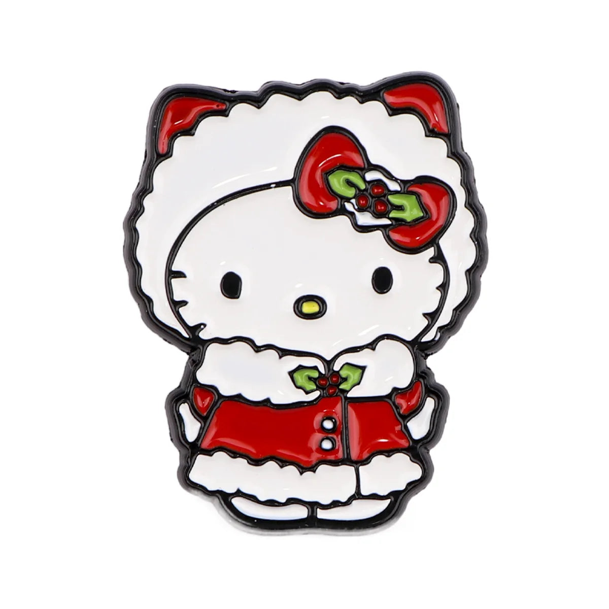 Anime Enamel Pin Cartoon White Dog Brooches For Women Hat Lapel Pin Backpack Bags Badges Party Gifts Clothing Accessories