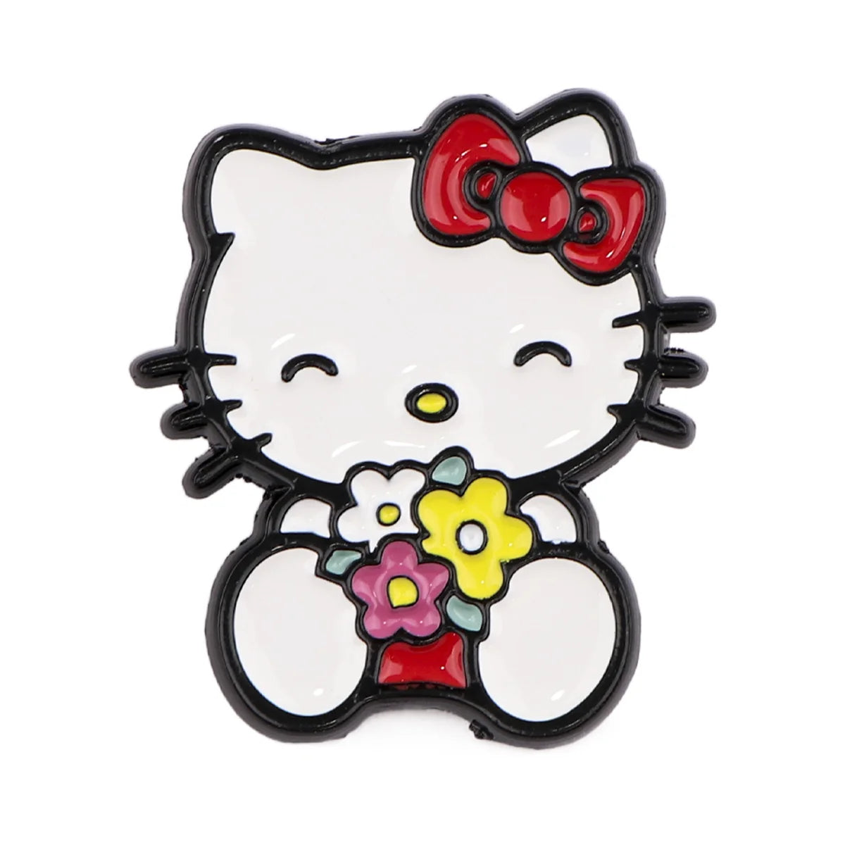 Anime Enamel Pin Cartoon White Dog Brooches For Women Hat Lapel Pin Backpack Bags Badges Party Gifts Clothing Accessories