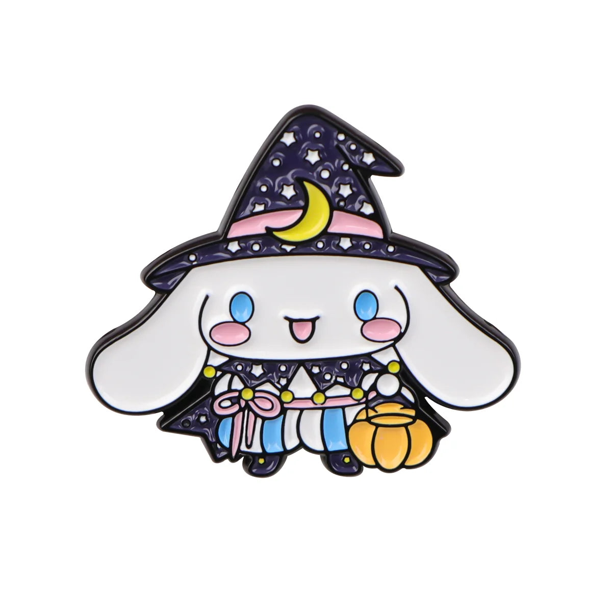 Anime Enamel Pin Cartoon White Dog Brooches For Women Hat Lapel Pin Backpack Bags Badges Party Gifts Clothing Accessories