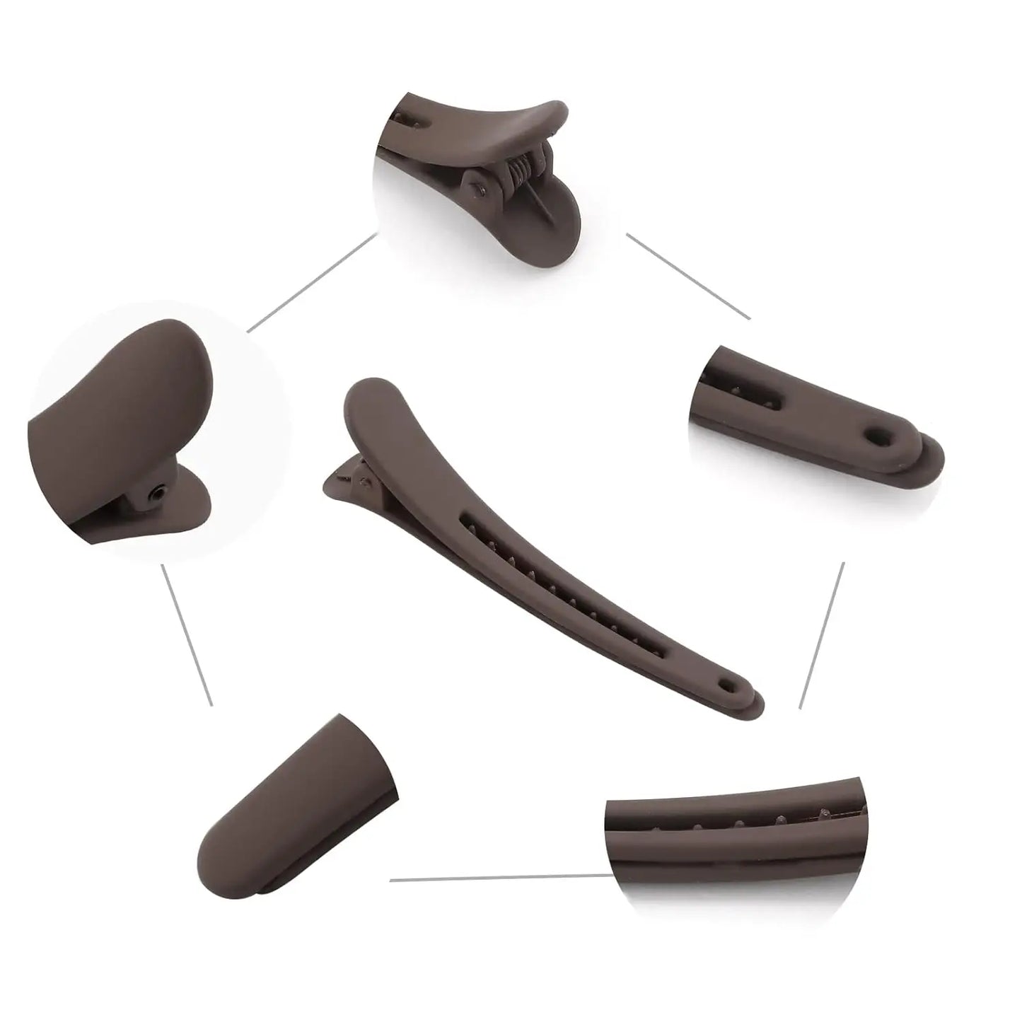 Sophia Hair Clips  - 12 PCS