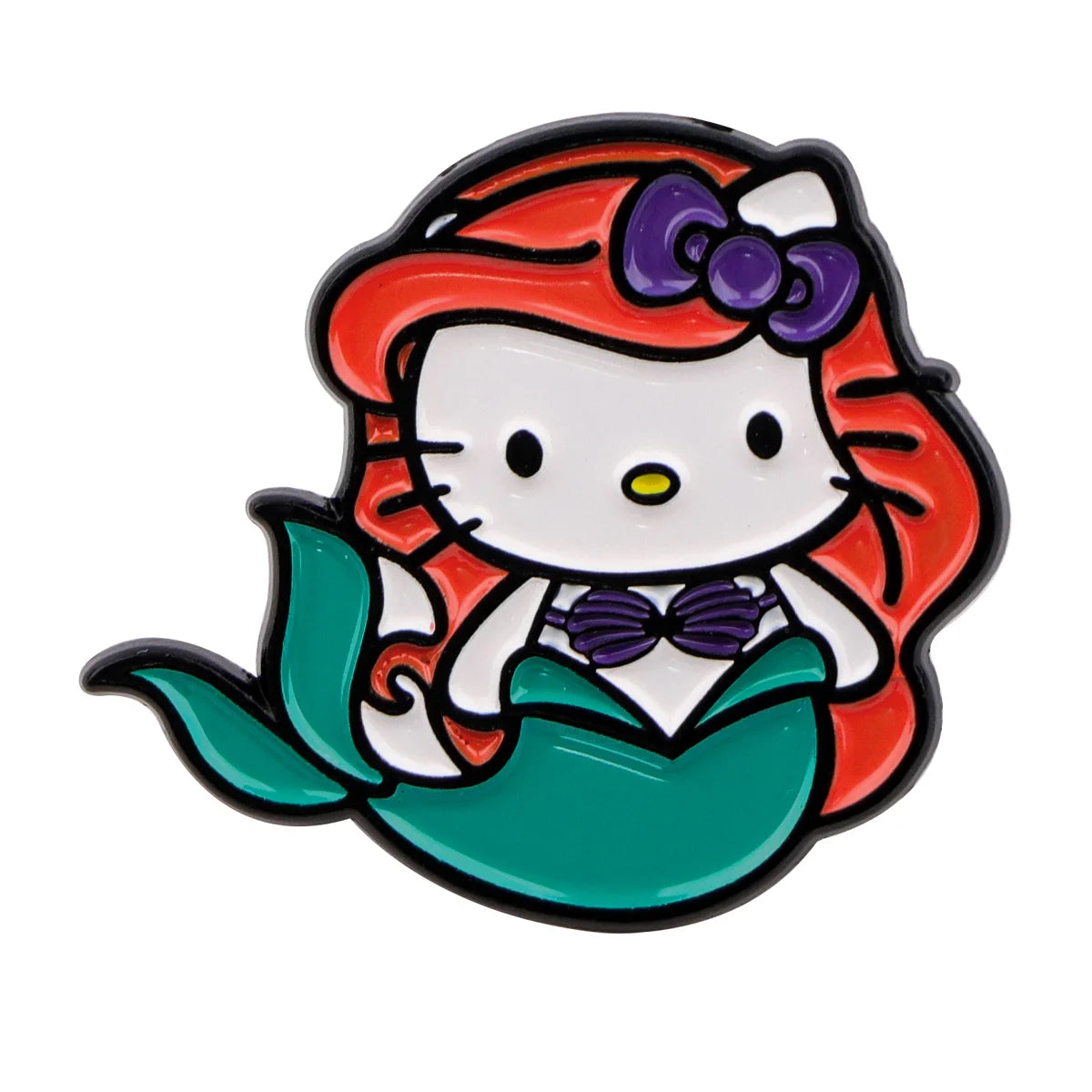 Anime Enamel Pin Cartoon White Dog Brooches For Women Hat Lapel Pin Backpack Bags Badges Party Gifts Clothing Accessories