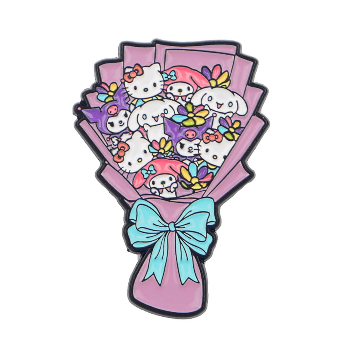 Anime Enamel Pin Cartoon White Dog Brooches For Women Hat Lapel Pin Backpack Bags Badges Party Gifts Clothing Accessories