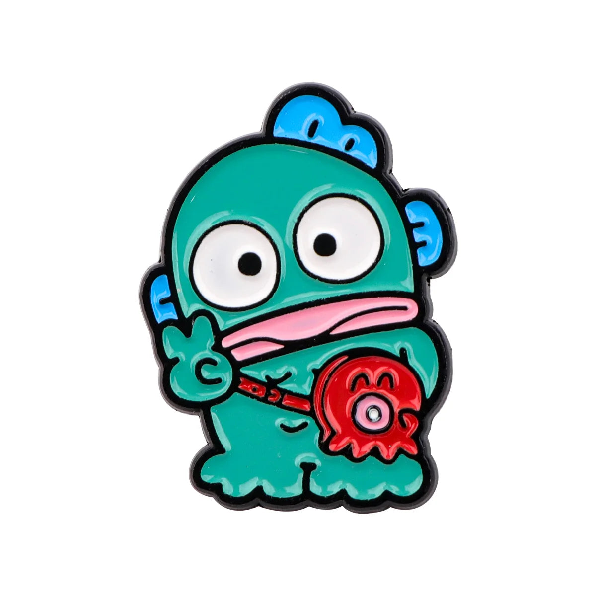 Anime Enamel Pin Cartoon White Dog Brooches For Women Hat Lapel Pin Backpack Bags Badges Party Gifts Clothing Accessories