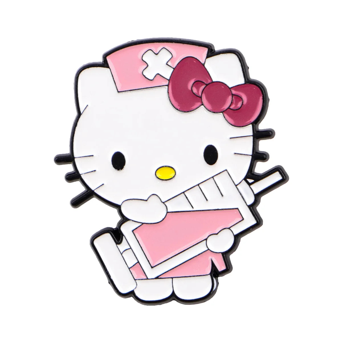 Anime Enamel Pin Cartoon White Dog Brooches For Women Hat Lapel Pin Backpack Bags Badges Party Gifts Clothing Accessories