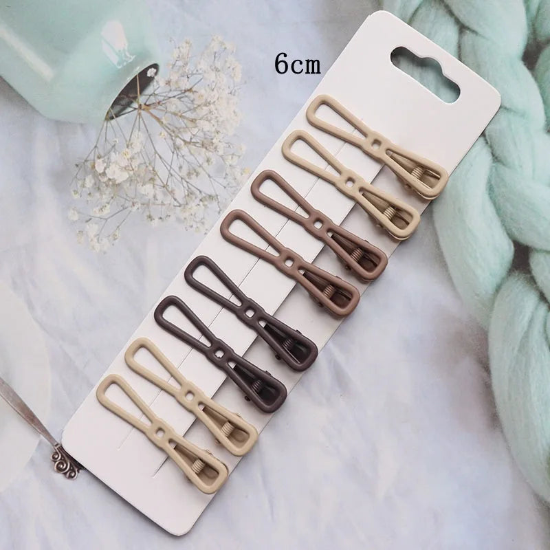Simmy Hair Clips - 8Pcs/Set