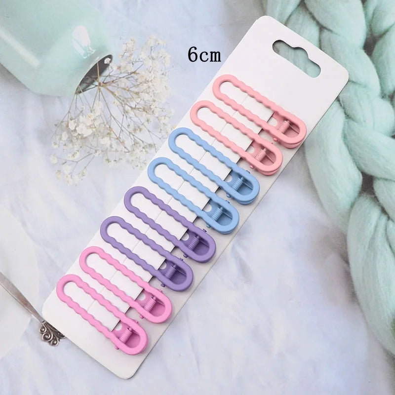 Simmy Hair Clips - 8Pcs/Set