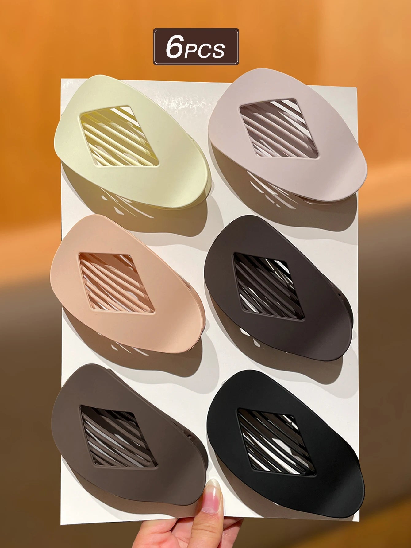 Zennia Hair Clips - 6pcs/set