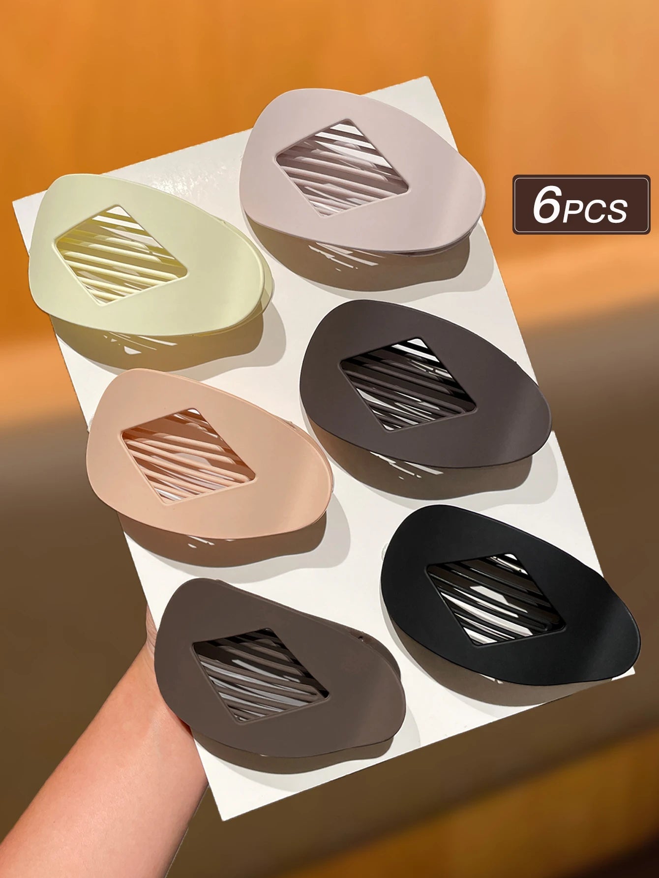 Zennia Hair Clips - 6pcs/set