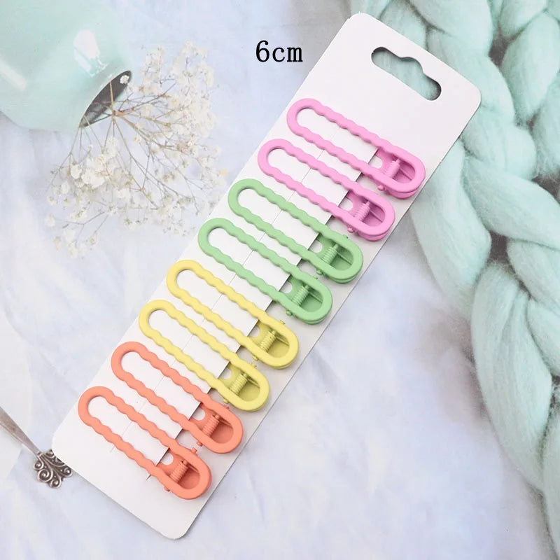 Simmy Hair Clips - 8Pcs/Set