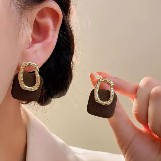 Cappuccino Luxe Earrings