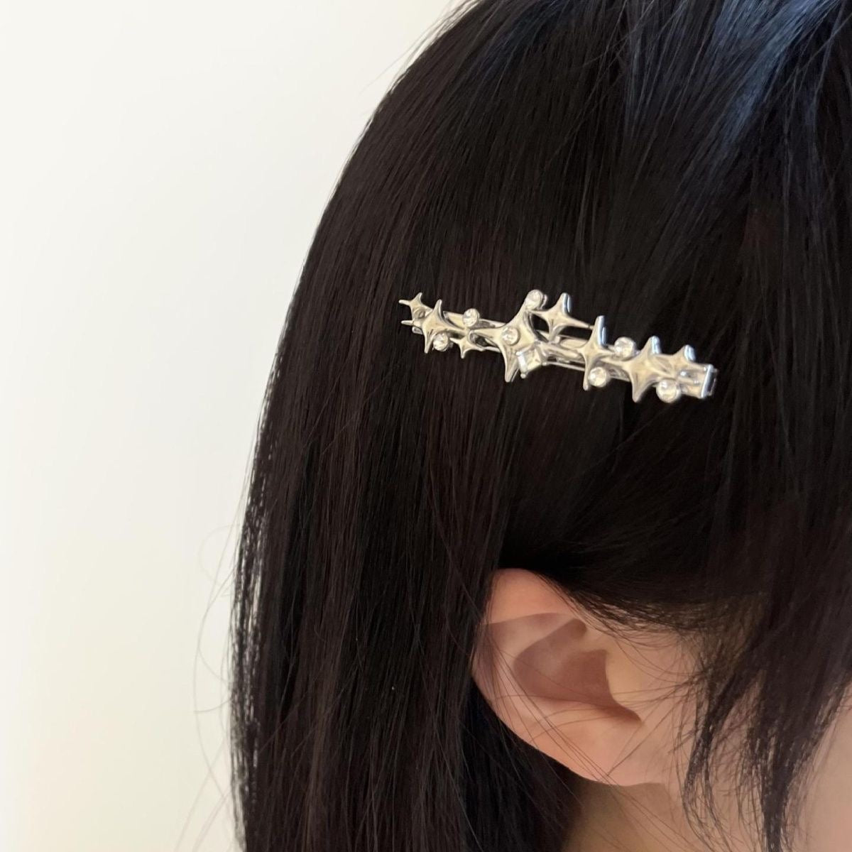 Punk-core Rhinestone Hair Clip