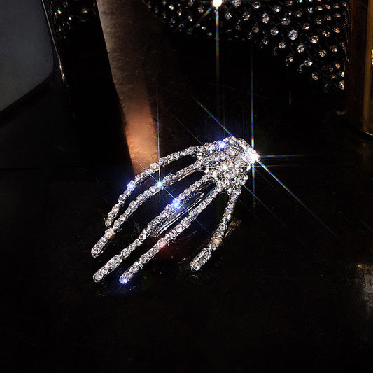 Rhinestone Reaper Baddie Hair Clip