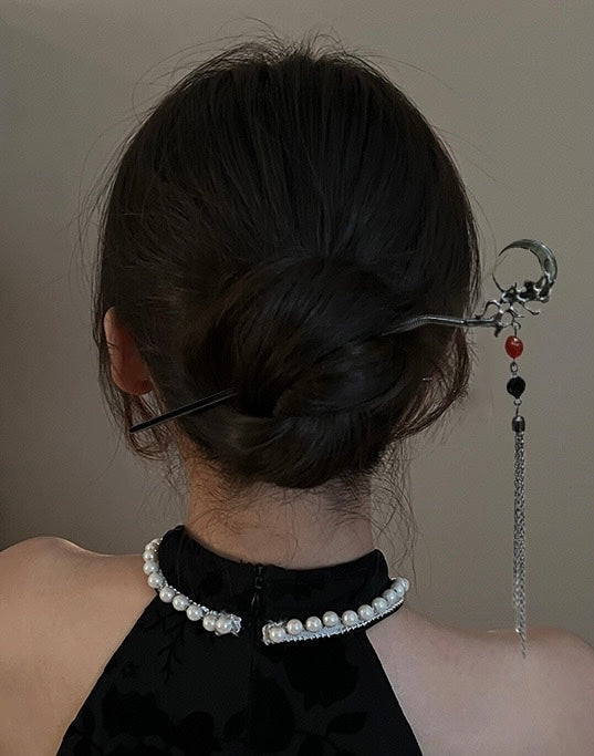 Pretty Witch Bun Stick