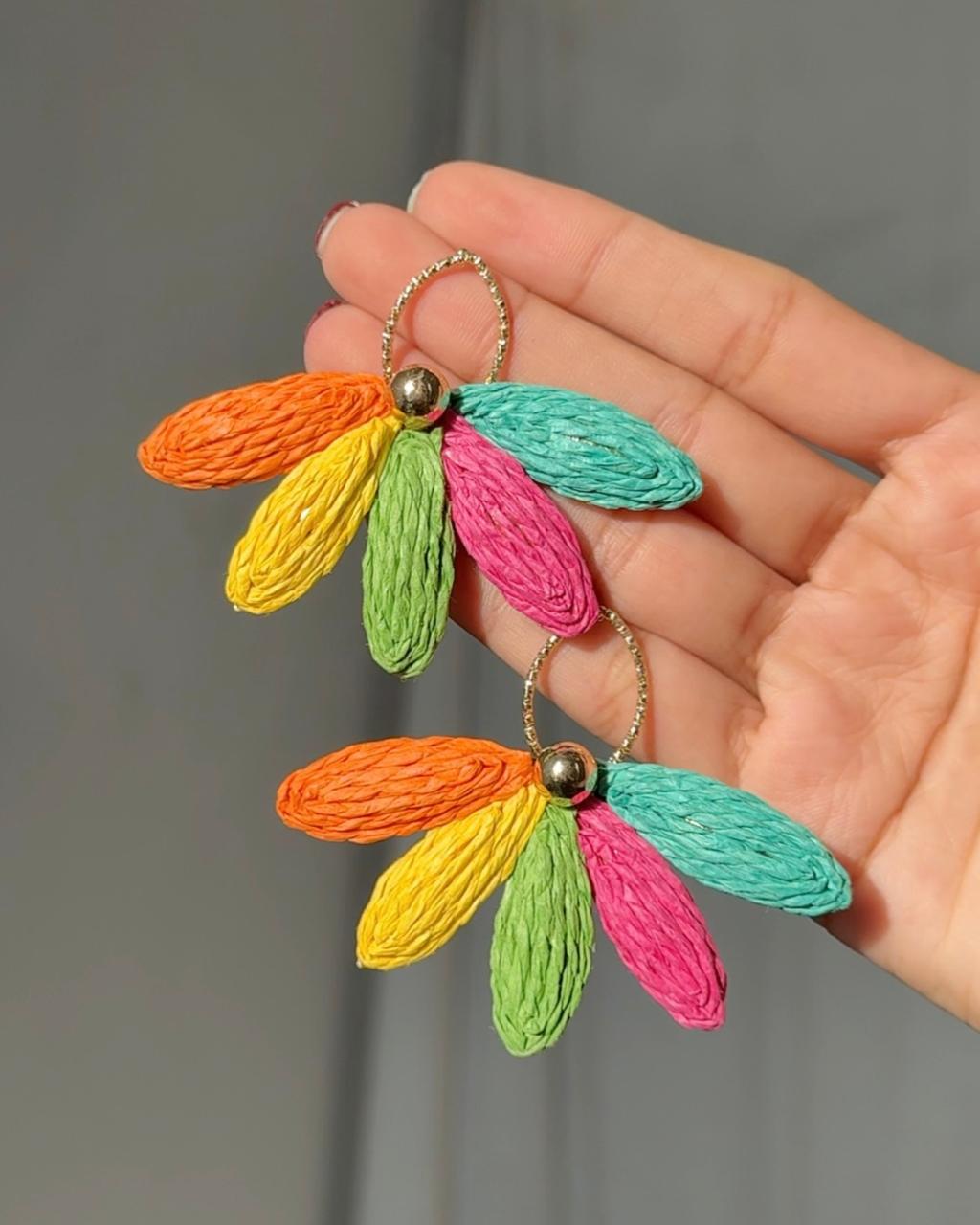 Tropical Tinted Beach Earrings