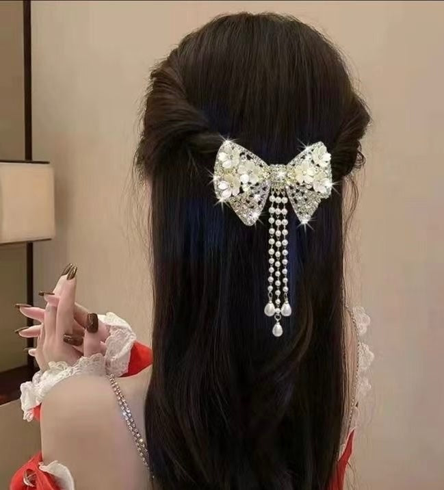 Flora Fae Bow Hair Clip