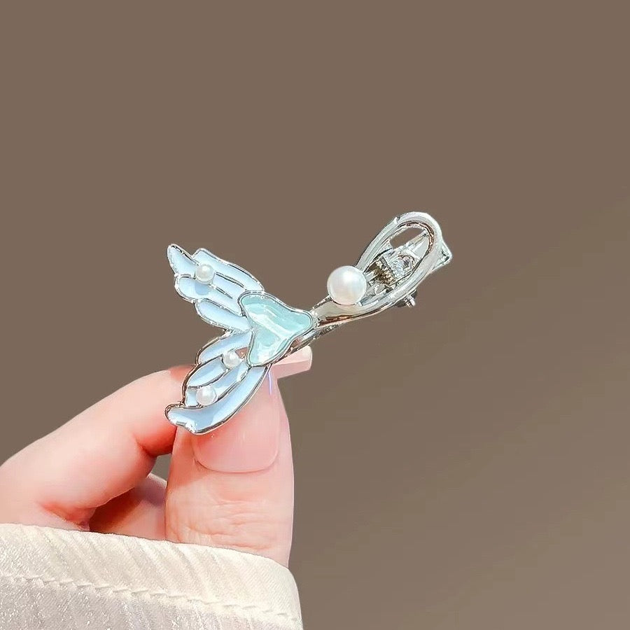 Offshore Babe Pearl Hair Clip (handmade)