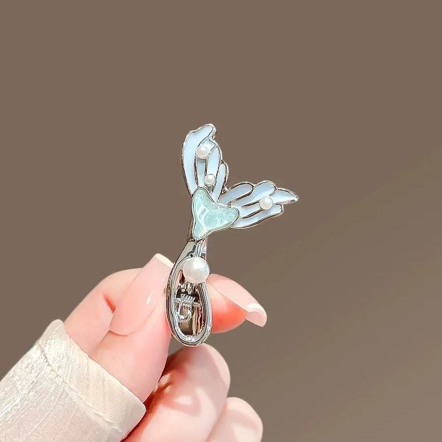 Offshore Babe Pearl Hair Clip (handmade)