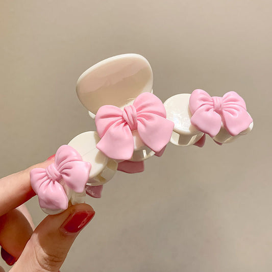 Pink Kinda Dream! Bow Claw Clip