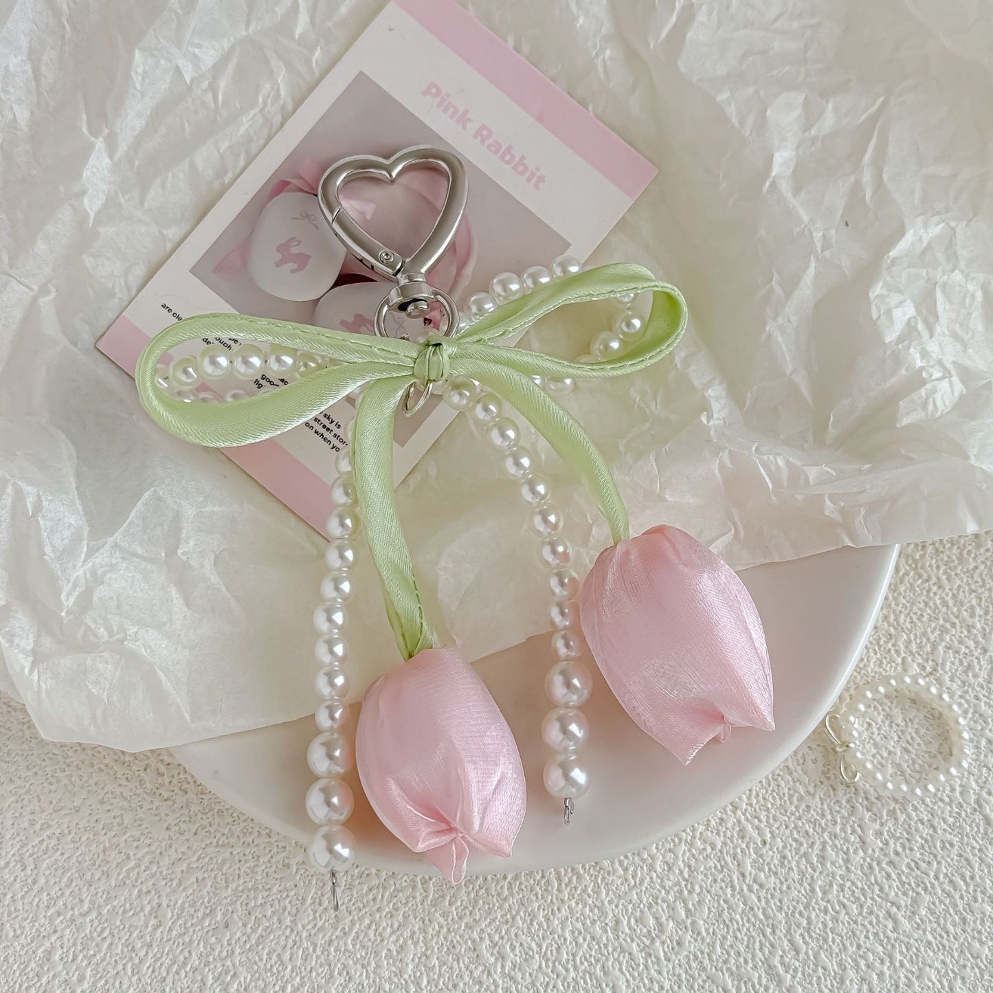 Tulip Coquette Dream Bag Charm