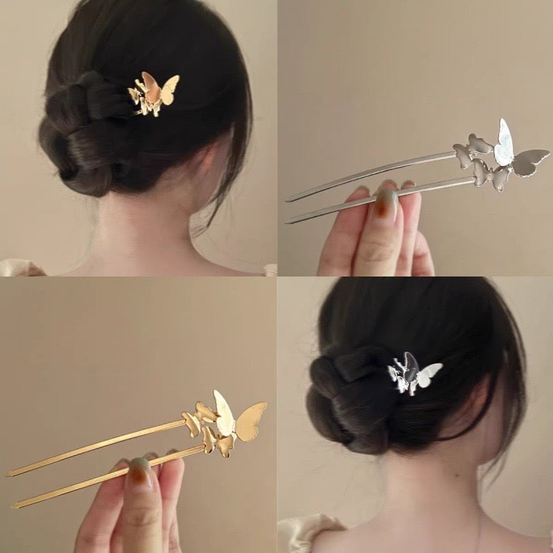 Butterfly Bae Chinese Style Bun Stick