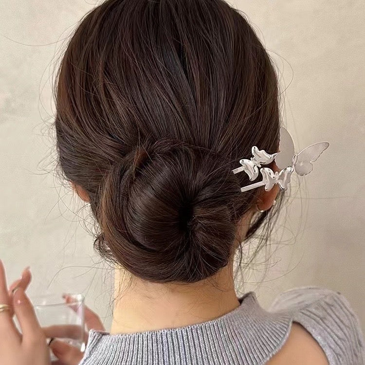 Butterfly Bae Chinese Style Bun Stick